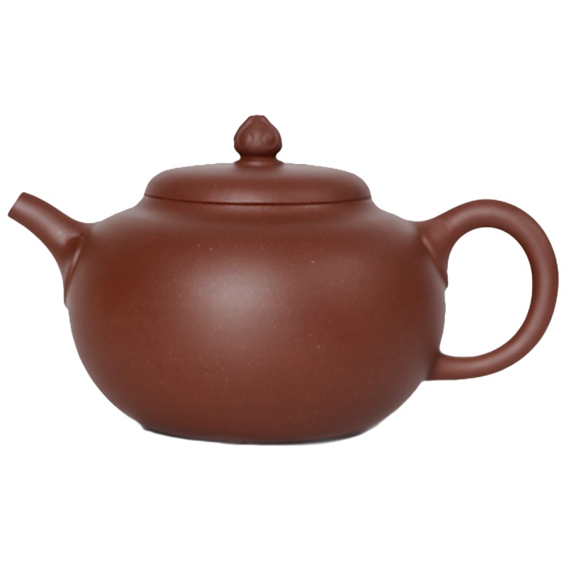 『禅如意』稽芳作品 宜兴紫砂壶 茶具原矿底槽清 350cc