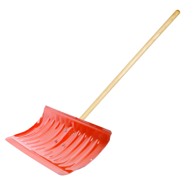 启道推雪板 除雪铲冰铲户外手推雪铲农用清雪除雪工具 普通雪板 (带直柄)