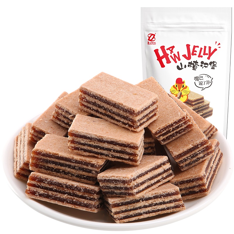 [真心 山楂汉堡120g] 山楂汉堡蜜饯小吃儿童散装零食小包装XM