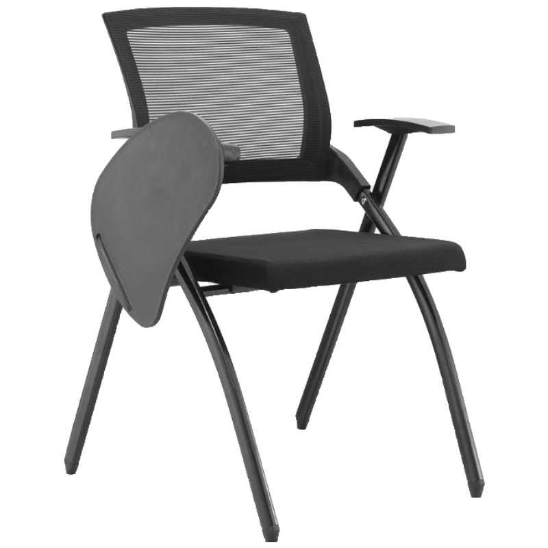 培训椅带写字板折叠培训桌椅一体桌凳会议室椅子学生会议椅带桌板安心抵