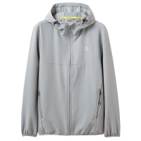 佐丹奴男运动夹克衫男装薄款印花外套男生连帽茄克衫01079009