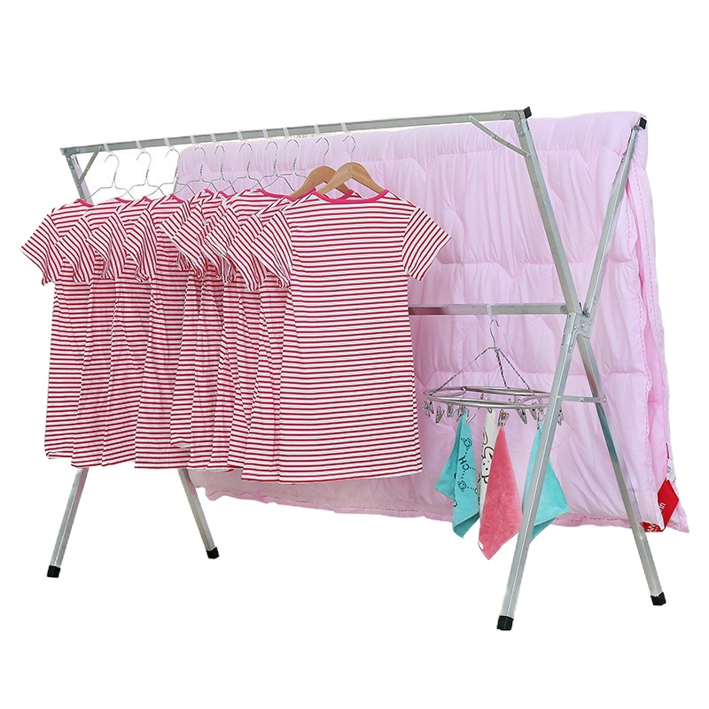 居若安 晾衣架落地折叠 阳台挂衣架 1.8米 单个装装