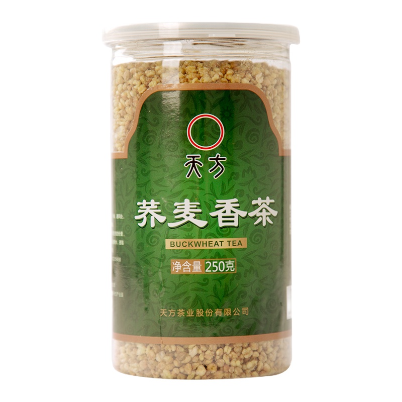 天方苦荞香茶250g罐装 花草茶 甘草茶 安徽天方茶叶