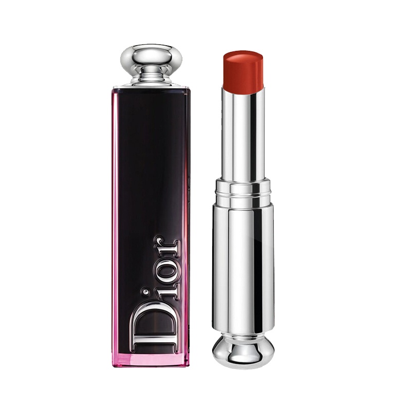 [国内专柜版]迪奥魅惑釉唇膏3.2g 740#枫叶脏橘 黑管漆光口红 浓郁显色