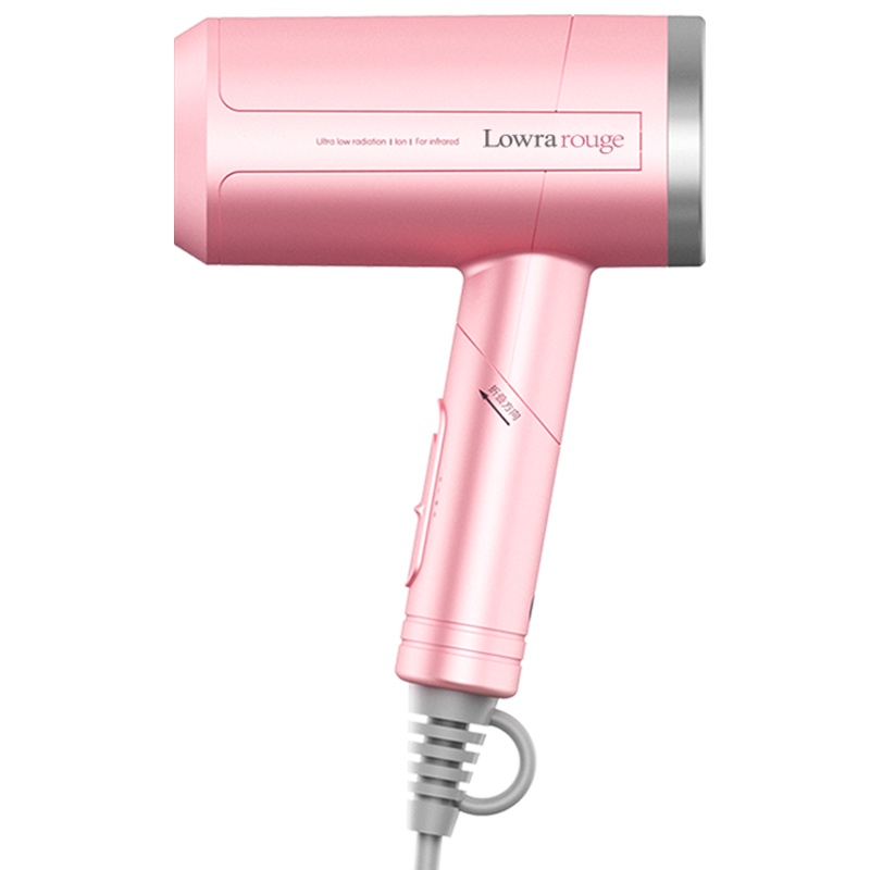 lowrarouge罗拉家用电吹风筒出风口低辐射吹风机宿舍用学生网红款-#樱花粉