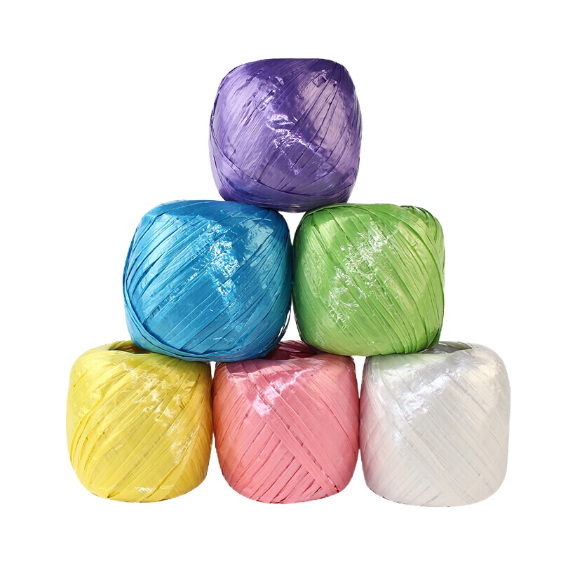 L85343 塑料撕裂绳 打包捆扎绳 包装绳 塑料绳捆绑绳 捆扎带 (塑料绳 蓝色)