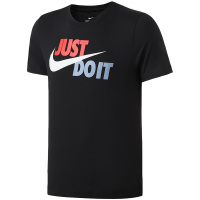 NIKE耐克男装短袖T恤经典LOGO跑步休闲运动服AR5007