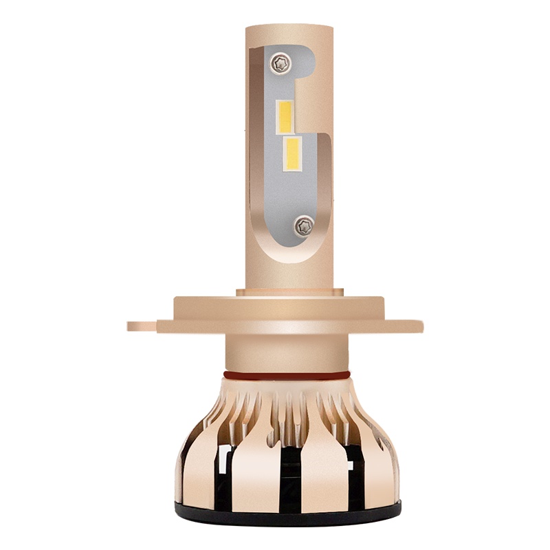 暴享 BX-H4 汽车led大灯 led车灯 高亮汽车灯泡 白光6000K 近光/远光/远近一体/一对装[精彩系列]