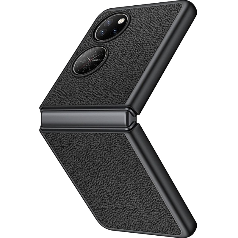久宇 华为p50pocket手机壳真皮折叠屏翻盖mateV新款5G防摔保护套P50超薄全包防摔防指纹