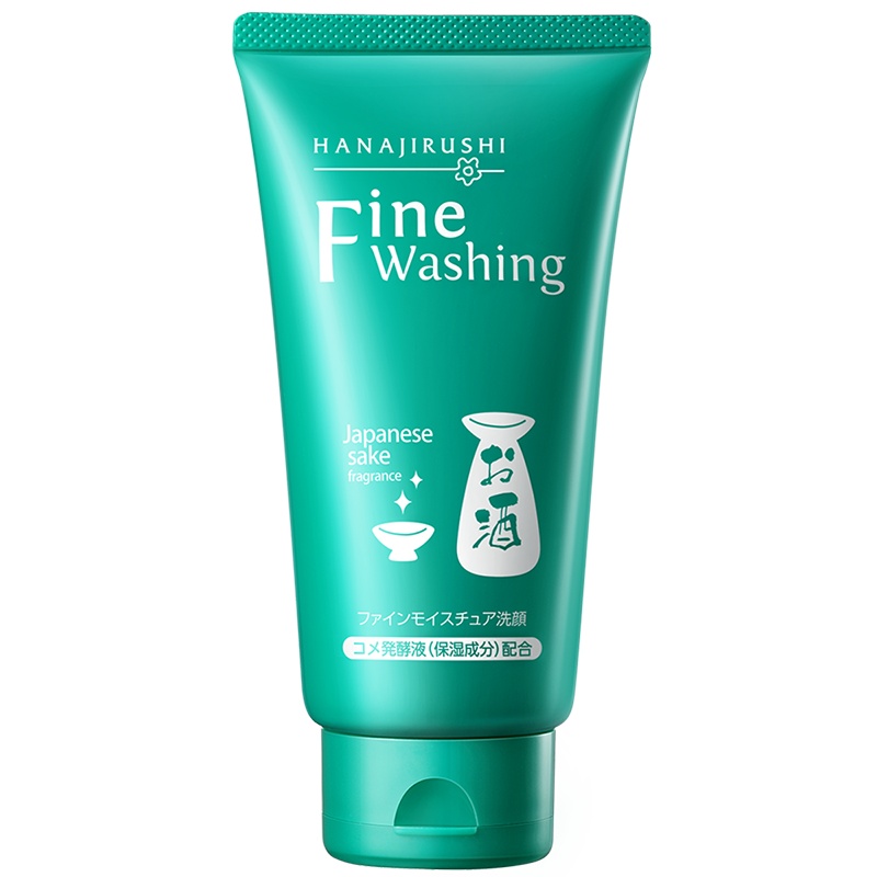 花印(HANAJIRUSHI) 清酒洁面乳120g洗面奶 (深层清洁 洁面 控油 细致毛孔 男女士)