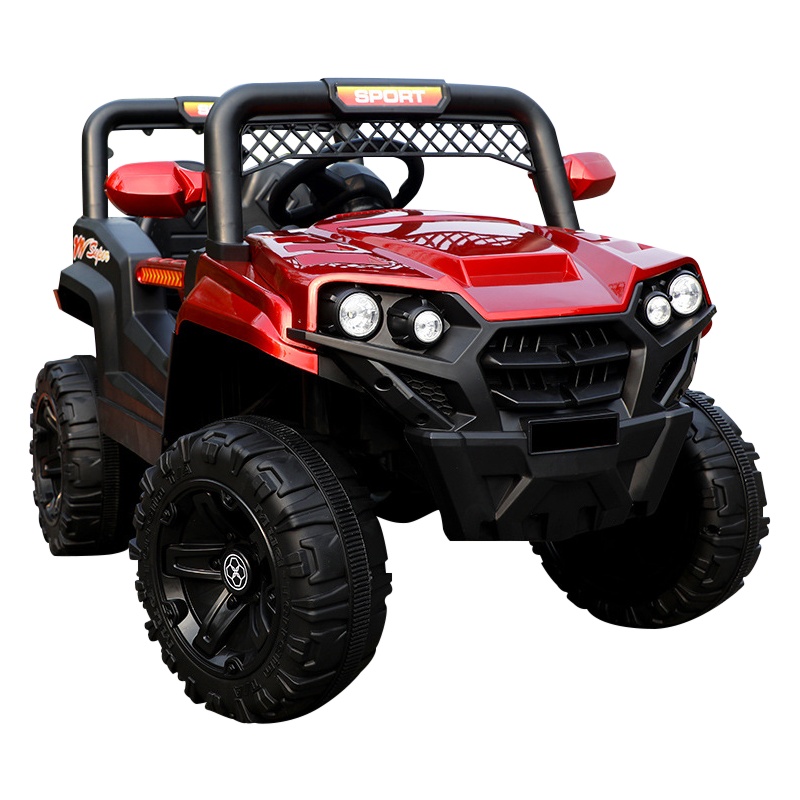 儿童电动车四轮可坐人玩具车越野车遥控汽车大号四驱小孩宝宝童车