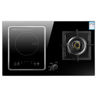 喜儿（xier）XB211T（天然气）气电灶电磁炉一体嵌入式钢化玻璃(不提供安装)