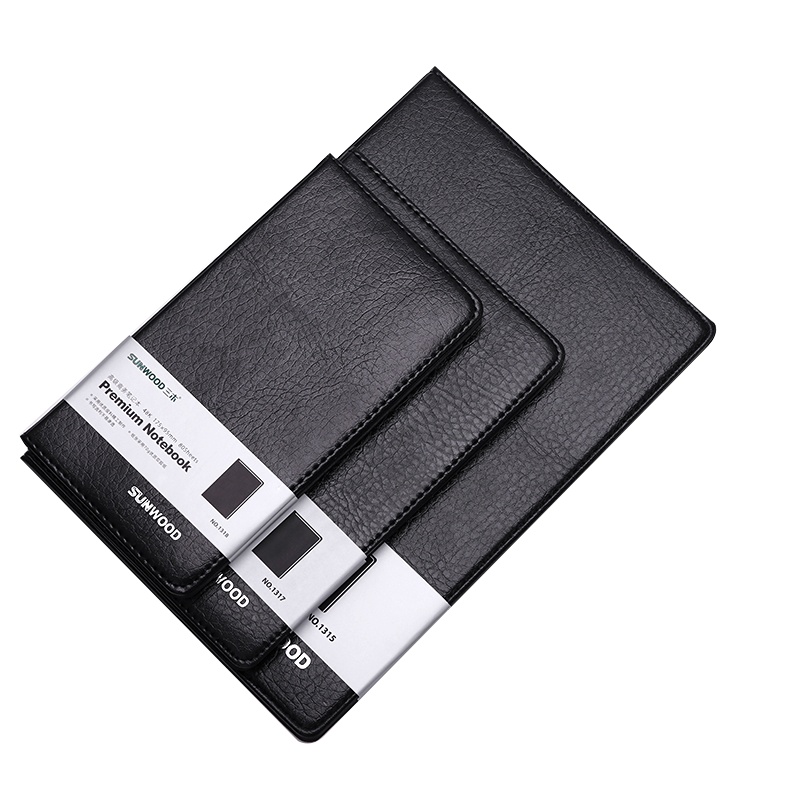 三木(SUNWOOD)笔记本/记事本 SM13系列商务皮面本/会议本/笔记本多规格可选单本