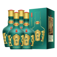 珍酒珍十五戊戌狗年珍藏版 53度高度酱香型白酒500mL*4 箱装