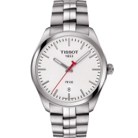 天梭(TISSOT)PR100系列时尚简约钢带石英女士手表T101.410.11.031.01