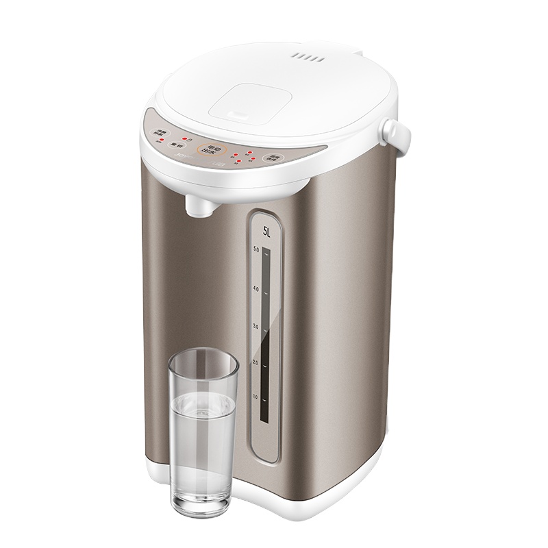 九阳(Joyoung)电热水瓶K50-P611S 多段温控 沸腾除氯 支持童锁 304不锈钢 5L保温恒温电水壶开水瓶