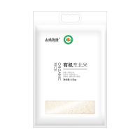 航粒香山城物语有机东北米有机大米珍珠米新米特级4.5kg香米