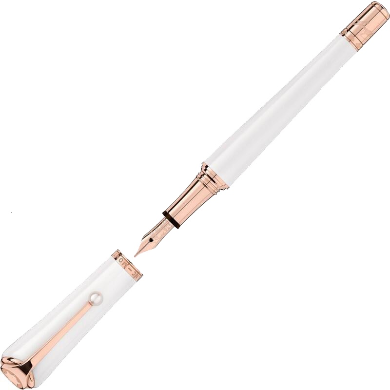 [海外直邮]MontBlanc万宝龙钢笔 缪斯系列玛丽莲·梦露珍珠白墨水笔特别款117884