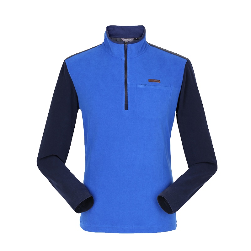 乐飞叶（LAFUMA）运动户外男士登山徒步防风保暖外套立领抓绒衣LME06CC31