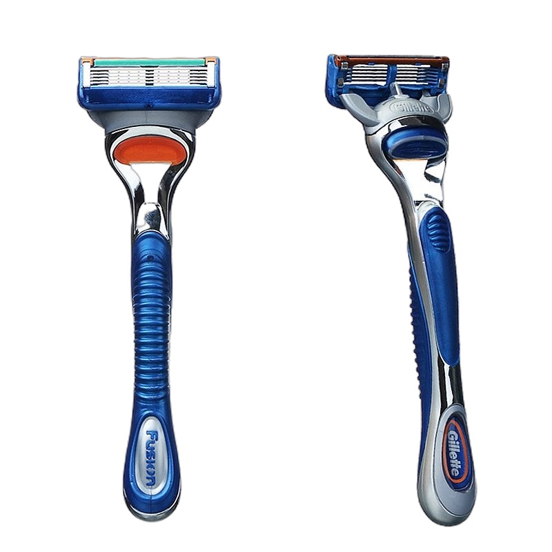 吉列剃须刀手动锋隐5层刀片经典1刀架5刀头底座 刮胡刀手动亲肤生日礼物男士