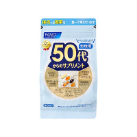 [日本直邮]芳珂FANCL男性老年男士60代60岁八合一综合营养维生素片3袋90日