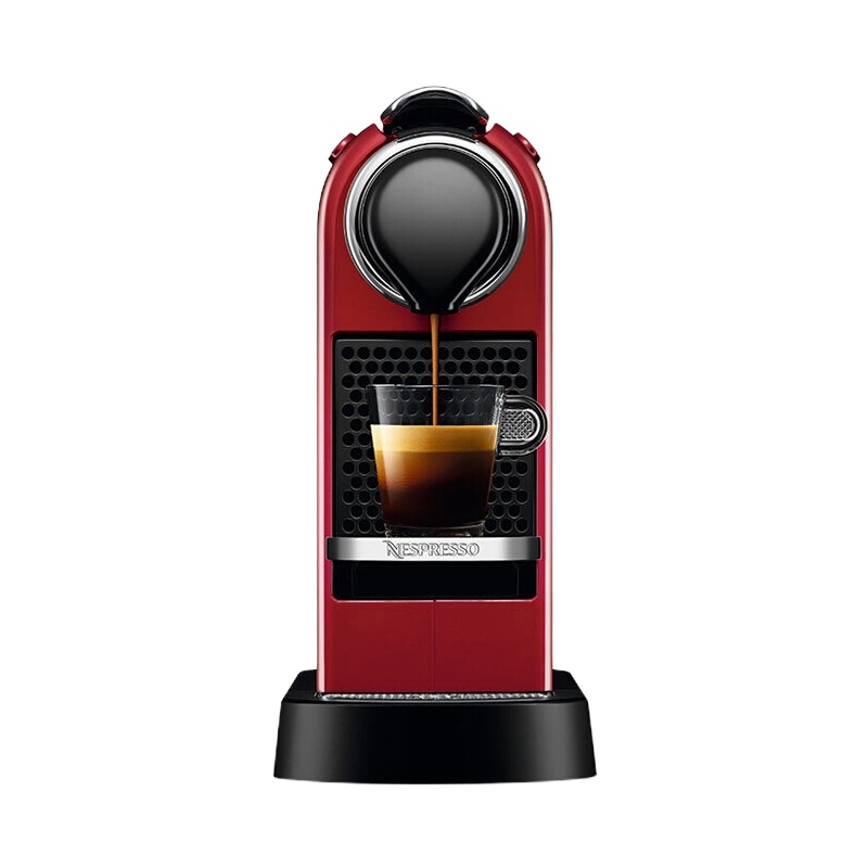 Nespresso C113 胶囊咖啡机 Citiz意式全自动家用 办公室商用咖啡机 小型智能咖啡机 樱桃红（单位：台）