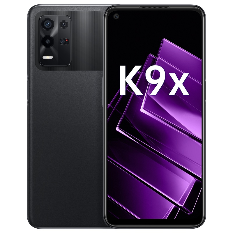 OPPO K9x 黑曜武士 8GB+128GB 5G手机 5000mAh超大电池 90Hz智控电竞屏 6400万超清三摄 天玑810强悍游戏芯