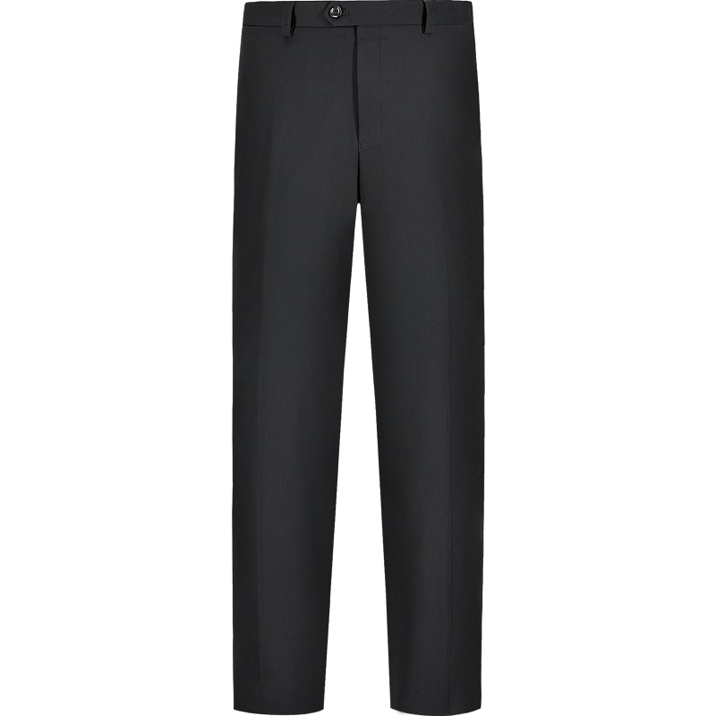 HLA海澜之家斜纹混纺无褶西裤2019秋季平整有型长裤男HKXAD3R029A