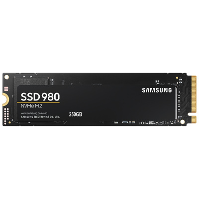 三星(SAMSUNG)980 250GB固态硬m.2接口(2280)NVMe协议PCIe3.0台式组装机笔记本电脑ssd固态硬盘(MZ-V8V250BW)