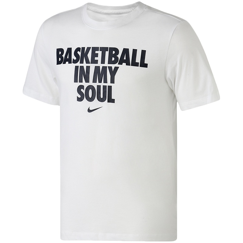 【自营】NIKE男装短袖T恤篮球宽松印花圆领针织休闲运动服BQ3646