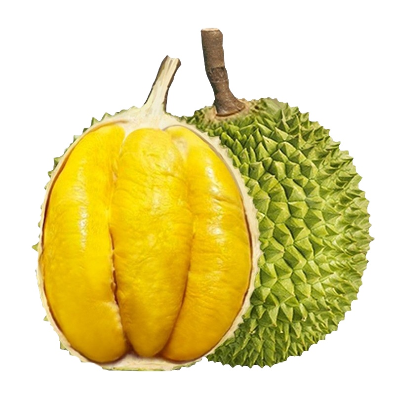 冠町 猫山王榴莲 3.5-4斤马来西亚进口AA级液氮冷冻整果新鲜水果肉