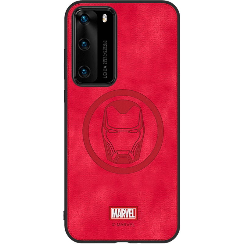 漫威华为P40pro手机壳5G限量版保护套创意P40pro+潮美队蜘蛛钢铁侠雷神硅胶防摔华为P40保护壳全包