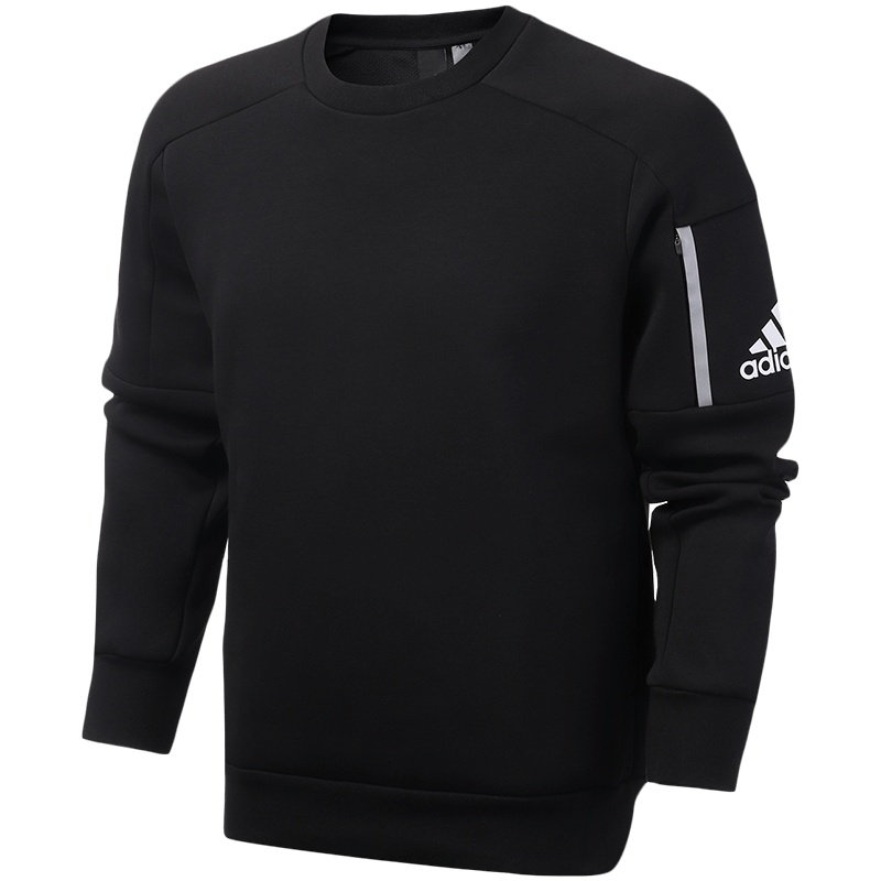 【自营】阿迪达斯男服卫衣圆领套头休闲运动服FJ0234