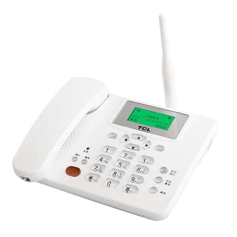 TCL CF203C 录音 无绳电话机 白色