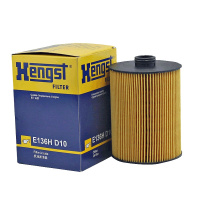 汉格斯特(hengst)机油格滤清器纸芯E136H D10适用于迈腾 途锐 3.0 3.2FSI