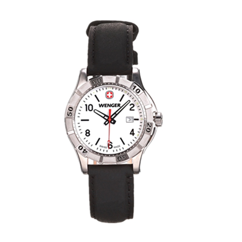 威戈(WENGER) 石英表女皮带时尚潮流女表防水女士手表女表 01.0921.102