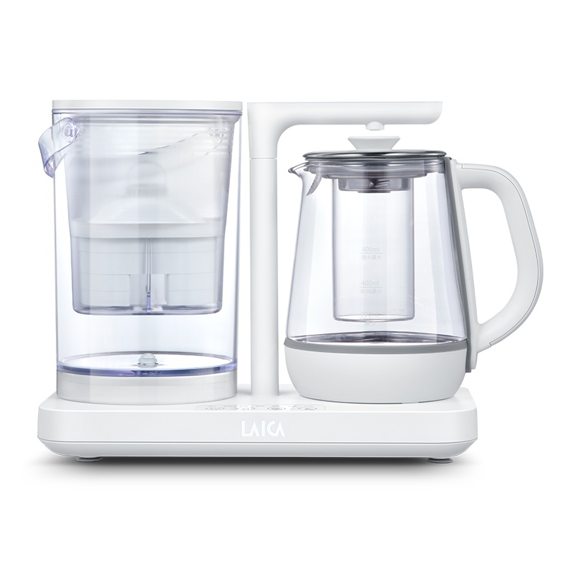 莱卡(LAICA) 净水养生壶 便携式家用滤水壶净水器净水机 迷你净水壶养生壶苏宁自营 创新半自动电水壶 玻璃