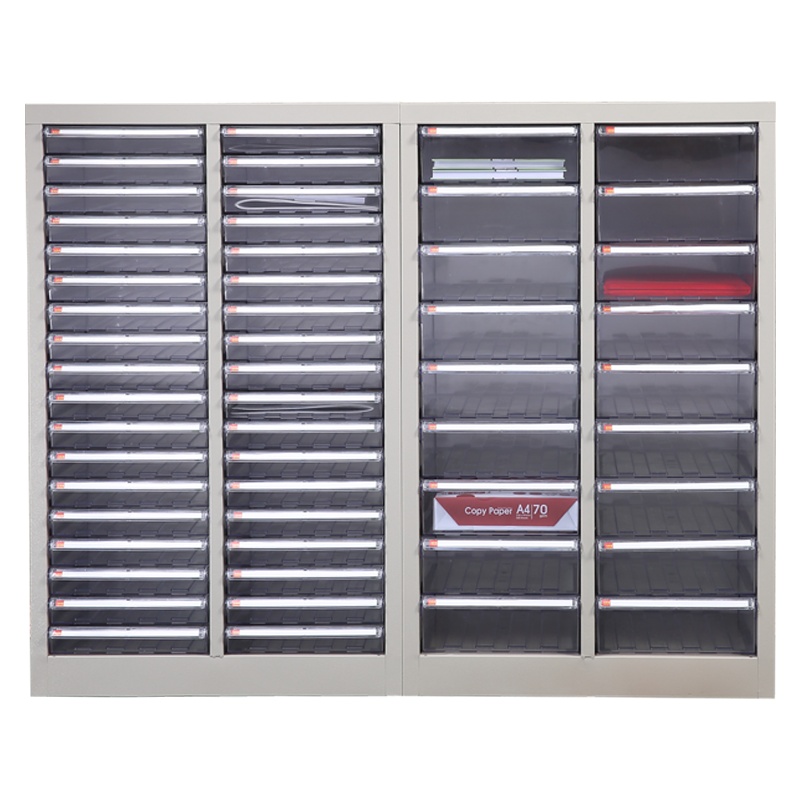 永格18抽效率柜档案柜36抽A4纸抽屉式整理文件收纳资料柜分类票据