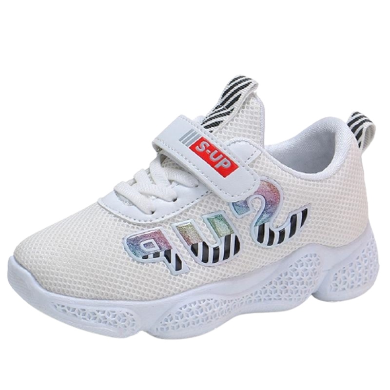 儿童鞋2019春夏新款网红休闲运动鞋透网童鞋学生小白鞋男童老爹鞋