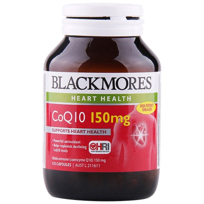 BLACKMORES 澳佳宝 高浓缩辅酶Q10 150毫克 30粒/瓶 澳洲进口 120克心脏保健品