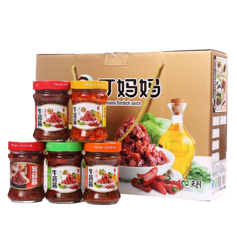 [江苏乡村振兴][财政集采][丰县]苏米丰 五味牛蒡酱(198g*5)4份起发