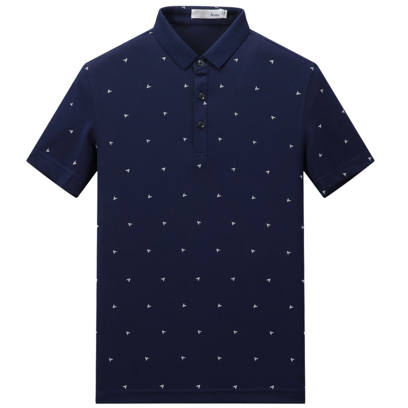 Artsdon/阿仕顿男装夏季棉质翻领短袖T恤时尚潮休闲Polo衫