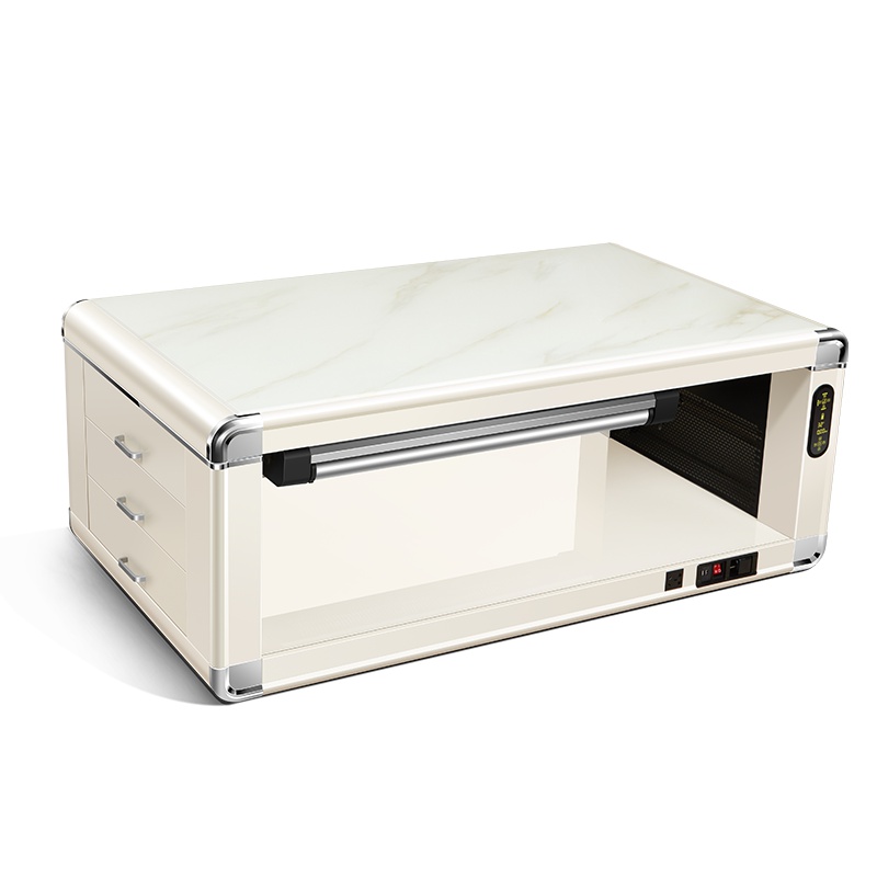 凯易欧电暖桌取暖桌家用省电多功能烤火桌子电炉子四面取暖器1.38米电暖升降茶几烤火炉节能速热客厅长方形电暖炉