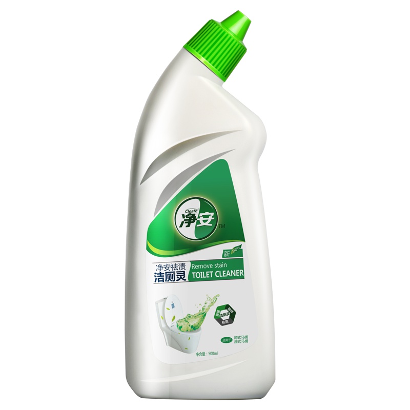 净安(Cleafe) 洁厕灵组装 500g+500g(双瓶装) 洁厕灵 洁厕精 洁厕剂 洁厕宝 马桶清洁剂