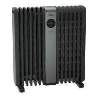 美的（Midea）取暖器/电暖器/家用电暖气加湿烘衣 WIFI互联智能遥控14片电热油汀HYX22TR