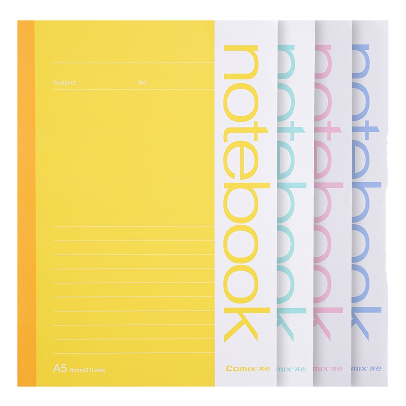 齐心 C4524 青春系列无线装订本 A5 80张