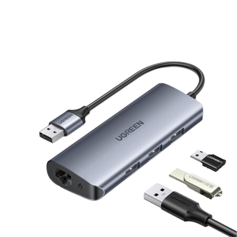 绿联 USB转千兆网口3.0分线器