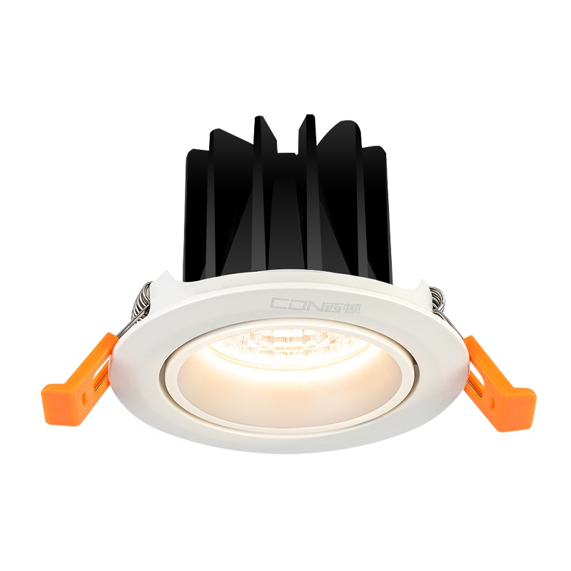 西顿照明led嵌入式射灯天花灯吊顶过道客厅家用7.5开孔无主灯2310防眩光