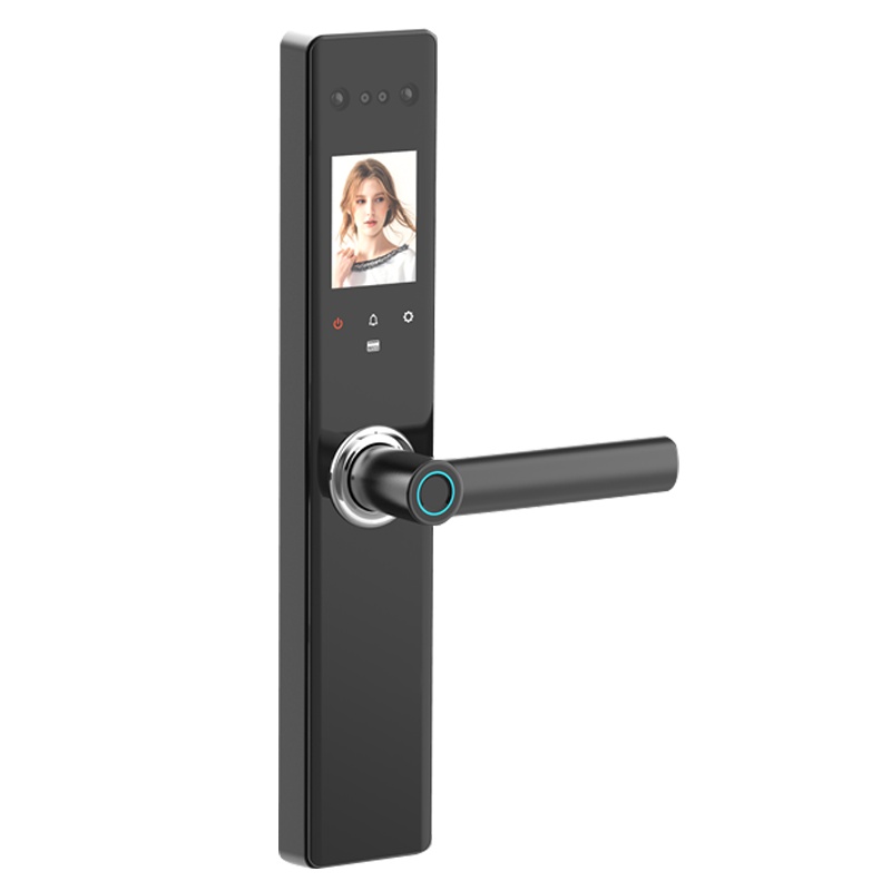 以方科技 S10人脸识别一握开指纹锁 掌静脉锁 家用智能门锁密码电子