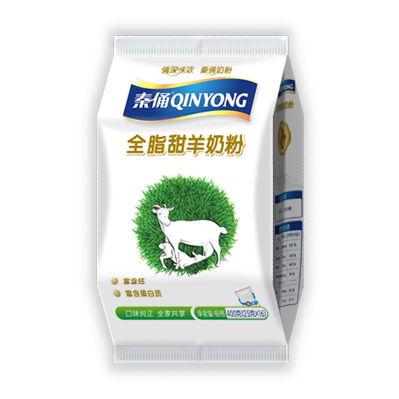 银桥 秦俑全脂甜羊奶粉400g袋装